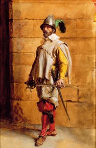 Cavalier, Taiteilijan muotokuva, 1872